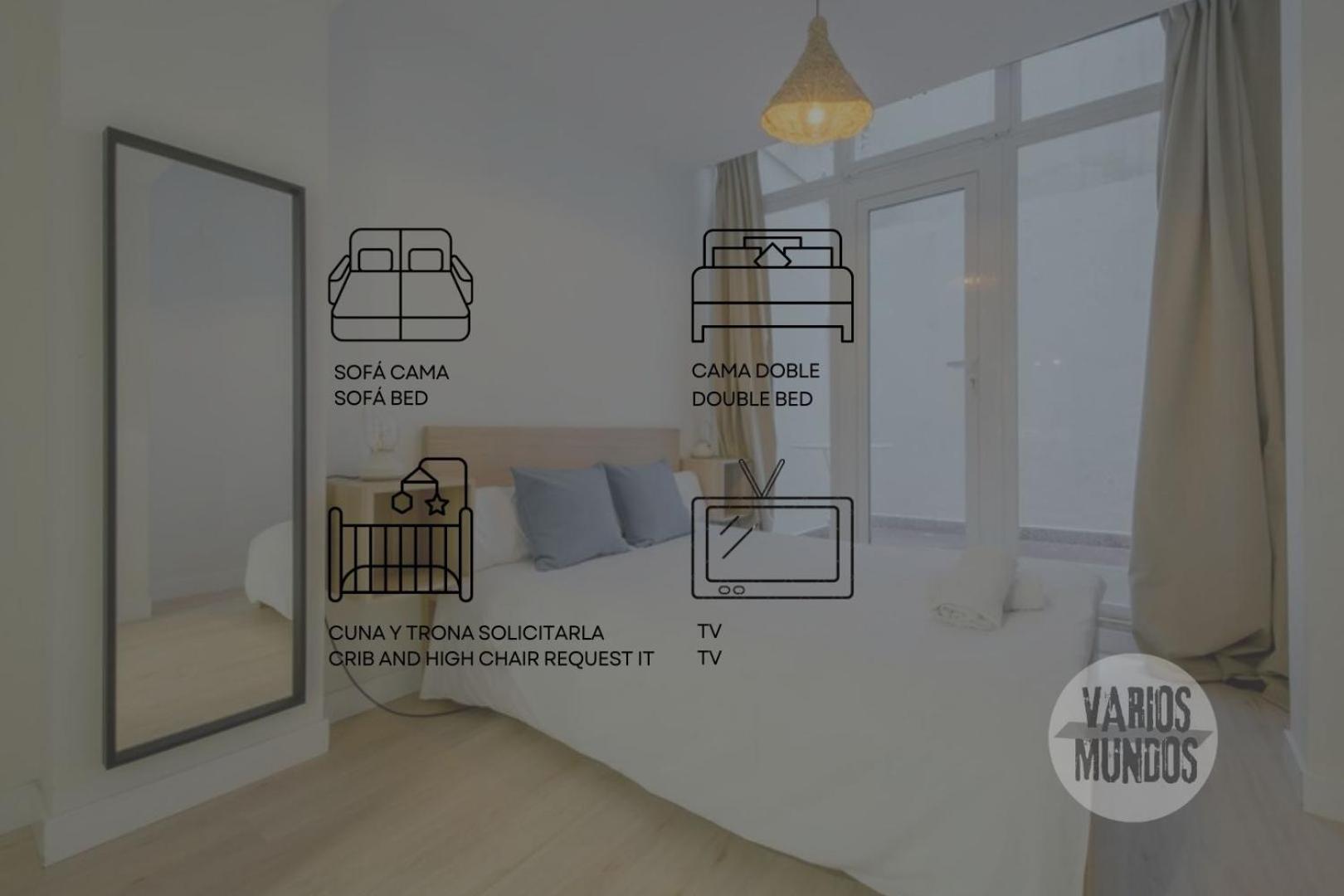 מדריד Cool Apt Para 9Pax En Plena Plaza De Chueca מראה חיצוני תמונה